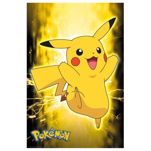 Pokemon Poster Maxi 91.5x61 Pikachu Neon