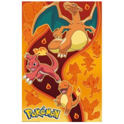 Pokemon Poster Maxi 91.5x61 Fire Type