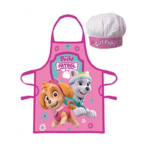Kids Apron Paw Patrol Pink (230007)