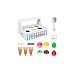 Small Wood Mini Ice Cream Shop (l40227) Small Wood Mini Ice Cream Shop (l40227)