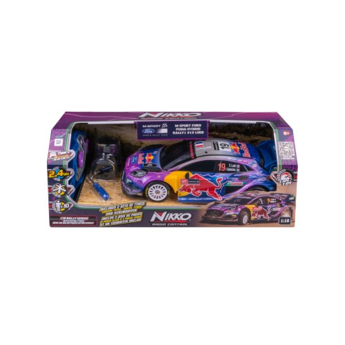 Nikko Rc M-sport Ford Puma With Extra Tyres 28cm (10401)