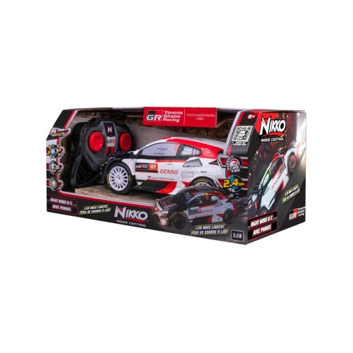 Nikko Toyota Gazoo Racing Ogier 1:18 Rc Night Mode 25cm (10394)
