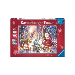 Ravensburger Puzzle Christmas In The Forest 100pc (10112937)