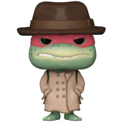 Funko Pop Movies Teenage Mutant Ninja Turtles Raphael With Coat Hat #1612 9cm