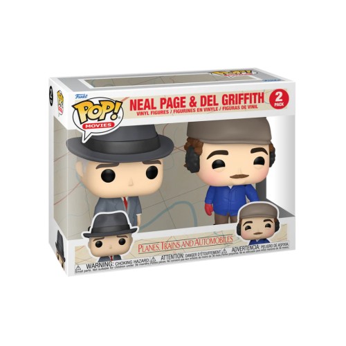 Funko Pop! 2-pack Planes, Trains And Automobiles Neal, Del