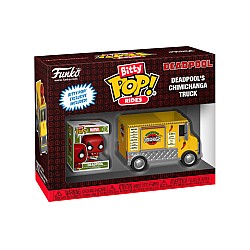 Funko Bitty Pop Rides Marvel Deadpool And Deadpools Chimichanga Truck