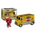 Funko Bitty Pop Rides Marvel Deadpool And Deadpools Chimichanga Truck