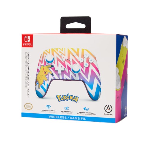 Powera Enhanced Wireless Controller Vibrant Pikachu