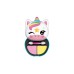 Crazy Chic Lovely Animal Eyeshadow Unicorn (18841)
