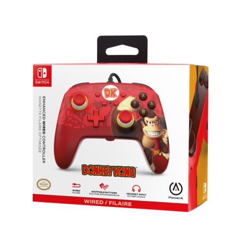 Powera Enhanced Wired Controller Donkey Kong Flex