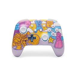 Powera Enhanced Wireless Controller Mushroom Kingdom Pop Art