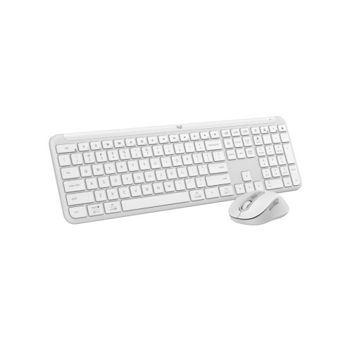 Logitech Signature Slim Wireless Keyboard & Mouse Combo Mk950 Off-white (nordic)