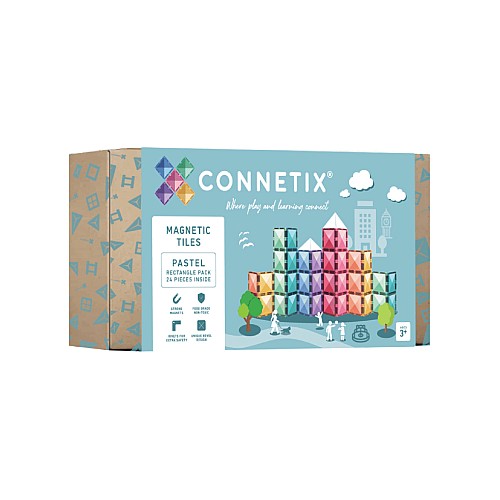 Connex Pastel Rectangle Pack 24 Pieces (ct-p-00024-re)
