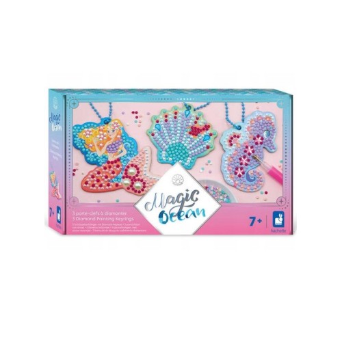 Janod Magic Ocean 3 Diamond Painting Keyrings (lkj7793)