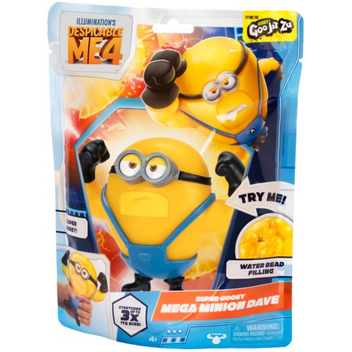 Despicable Me 4 Go Jit Zu Stretchable Dave 11cm