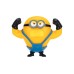 Despicable Me 4 Go Jit Zu Stretchable Dave 11cm Despicable Me 4 Go Jit Zu Stretchable Dave 11cm