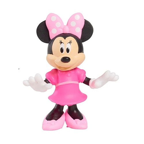 Disney Junior Minnie - Minnie Mouse In Pink Dress 6cm