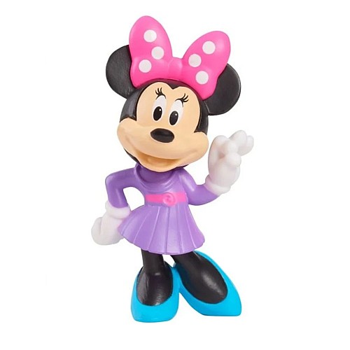 Disney Junior Minnie - Minnie Mouse In Purple Dress 6cm