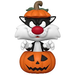 Funko Pop Animation Looney Tunes Halloween Sylvester With Pumpkin #1675 9cm