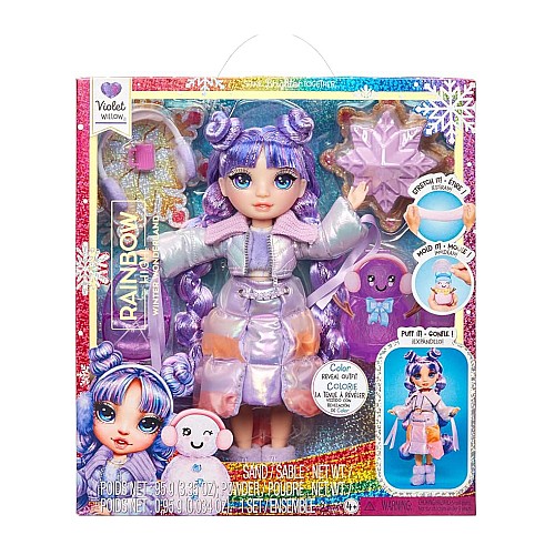 Rainbow High Winter Wonderland Doll Purple (514558)