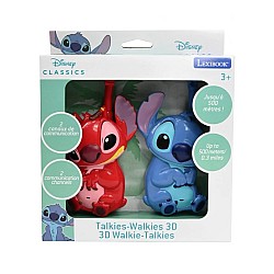 Lexibook Disney Stitch 3d Walkie Talkies (tw18d)