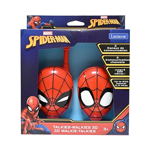 Lexibook 3d Spiderman Walkie Talkies (tw18sp)