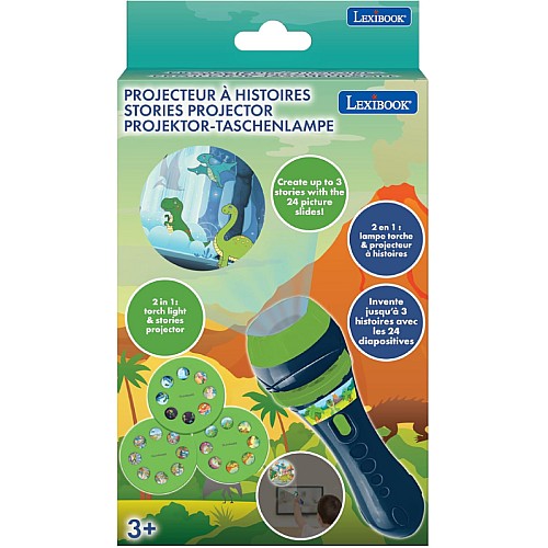 Lexibook Projector And Torch Dinosaur Stories (ltc050dino)