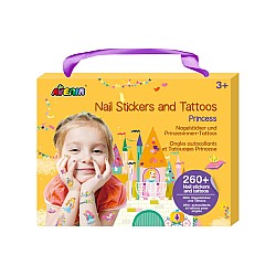 Avenir Nail Stickers And Tattoos Princess (58na218206)