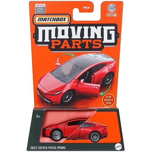 Matchbox Moving Parts 2023 Toyota Prius Prime (hvm75)