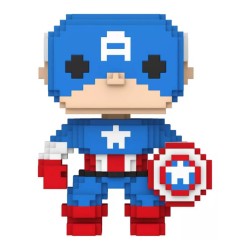 Funko Pop 8-bit Marvel Captain America (special Edition) #1426 9cm