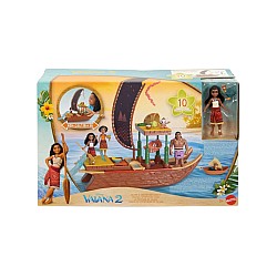 Disney Vaiana 2 Vaiana's Adventure Canoe With Doll (jbt78)