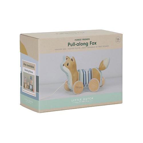 Little Dutch Pull-along Wiggle Fox Forest Friends (ld7257)