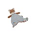 Little Dutch Cuddle Cloth Fox Forest Friends (ld8902) Little Dutch Cuddle Cloth Fox Forest Friends (ld8902)