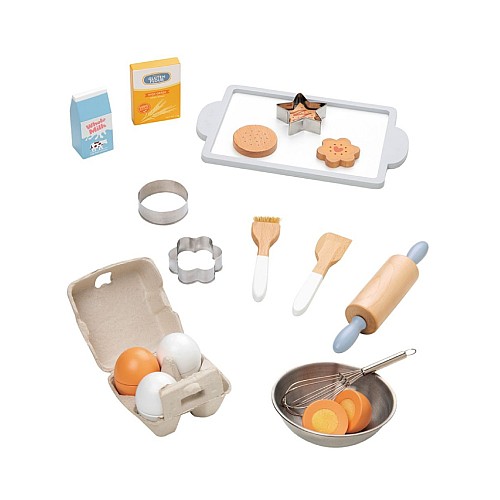 Small Wood Bakery Set (l40224)