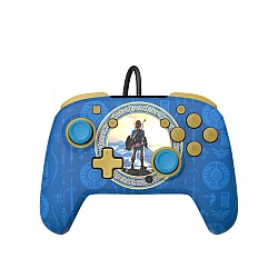 Pdp Rematch Wired Controller Zelda Hyrule Blue