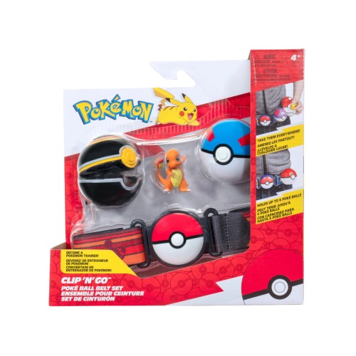Pokemon Clip N Go Belt Set Charmander (pkw3647)