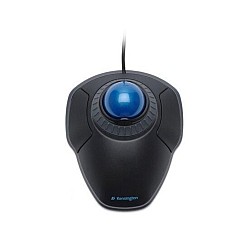 Kensington Orbit Trackball With Scroll Ring Black