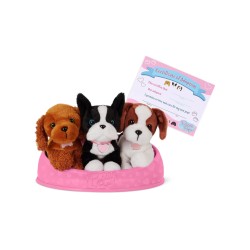 Pucci Pups Adopt-a-pup, Pink Basket (708383)