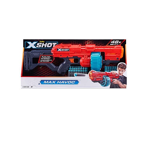 X-shot Excel Max Havoc 48 Arrows Launcher (36446)