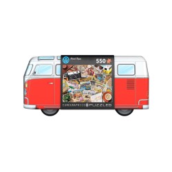 Eurographics Puzzle Wave Hopper In Vw Bus Tin Box 550 Piece