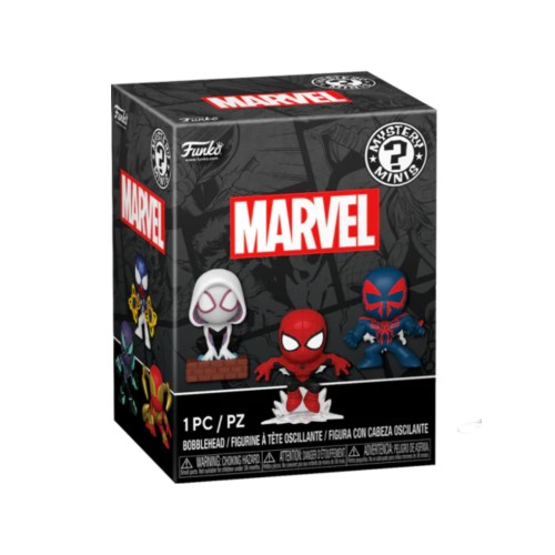 Funko Mystery Minis Marvel Spider-man (blind Box/random) Bobble-head