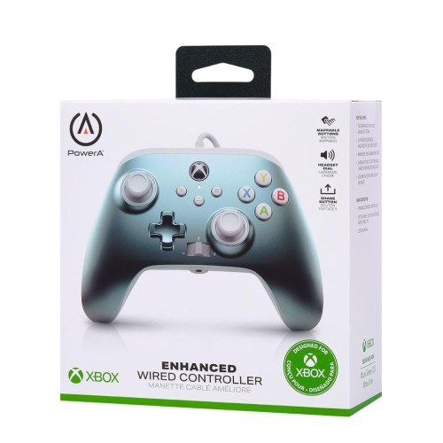 Powera Enhanced Wired Controller Metallic Ice