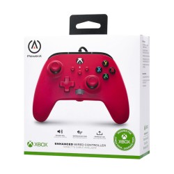 Powera Enhanced Wired Controller Artisan Red