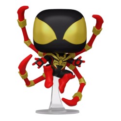Funko Pop Marvel Spider-man Miles Morales Iron Spider #1448 Bobble-head 10cm