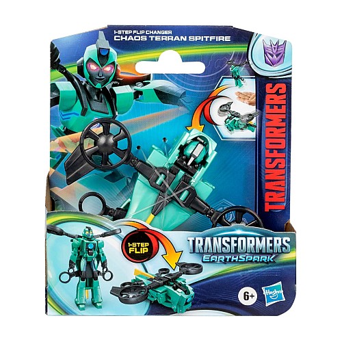 Transformers Earthspark 1-step Flip Changer Spitfire (f8663)