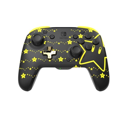 Pdp Rematch Wireless Controller Glow Mario Stars
