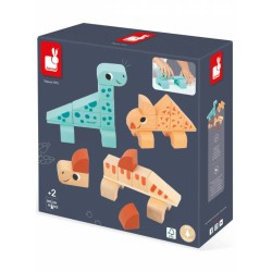 Janod Cubikosaurus Dinosaurs To Build (lkj5833)