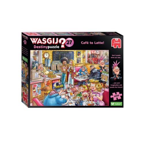 Wasgij Puzzle Destiny 27 Coffee Shop (1000 Pieces) (jum01855)