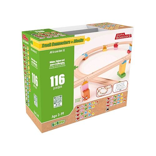 Alpha Boosterz Track Connectors All In One Block Box Xl (210-20240414)