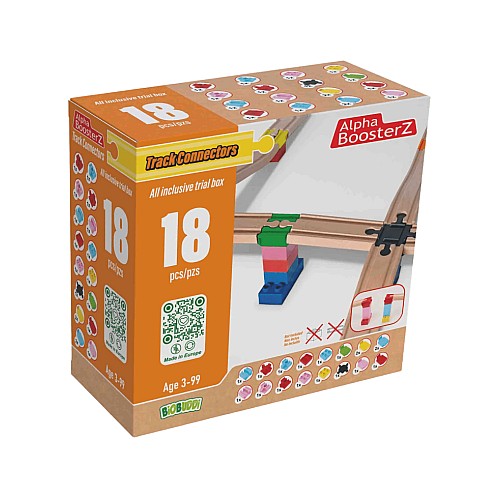 Alpha Boosterz Track Connectors All Inclusive Trial Box (210-20240205)